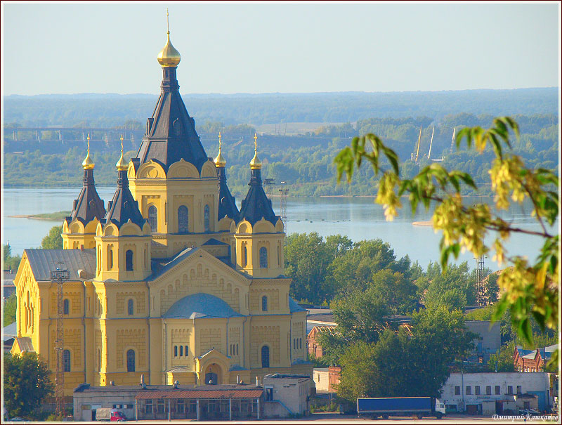 Виды Нижнего Новгорода. Собор Александра Невского