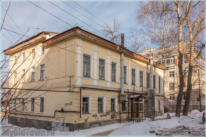 Фото старых домов. ул. Грузинская. Нижний Новгород