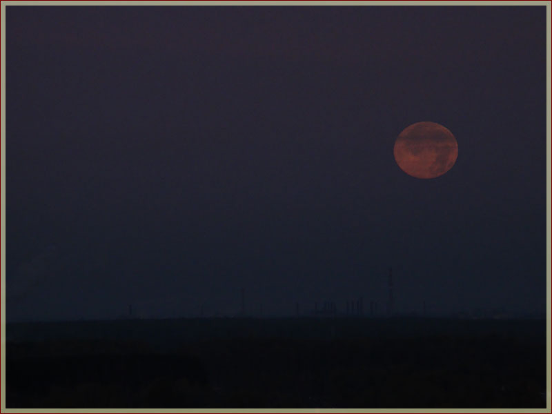 Фотографии закатов. Луна 