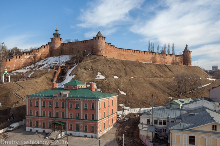 Нижегородский Кремль. Фото с крыши