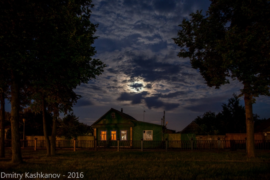 Лунная ночь в Суздале. Фото