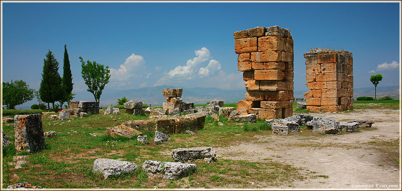 Памуккале. Фотографии руин древних античных городов