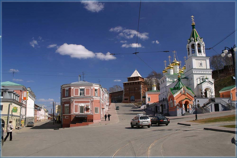 Старый город. Достопримечательности Нижнего Новгорода. Фото
