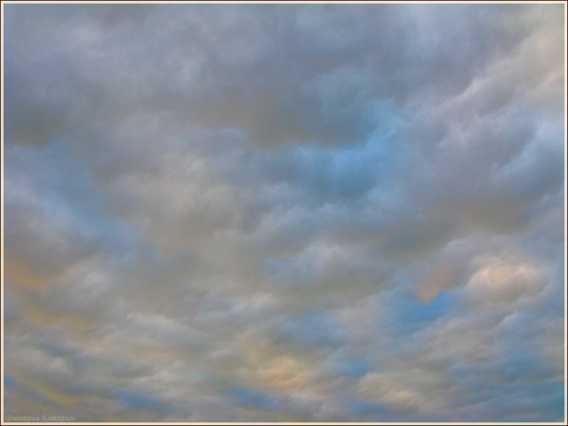 Одеяло облаков. Облачный покров, Грозовые тучи. Фото неба и облаков