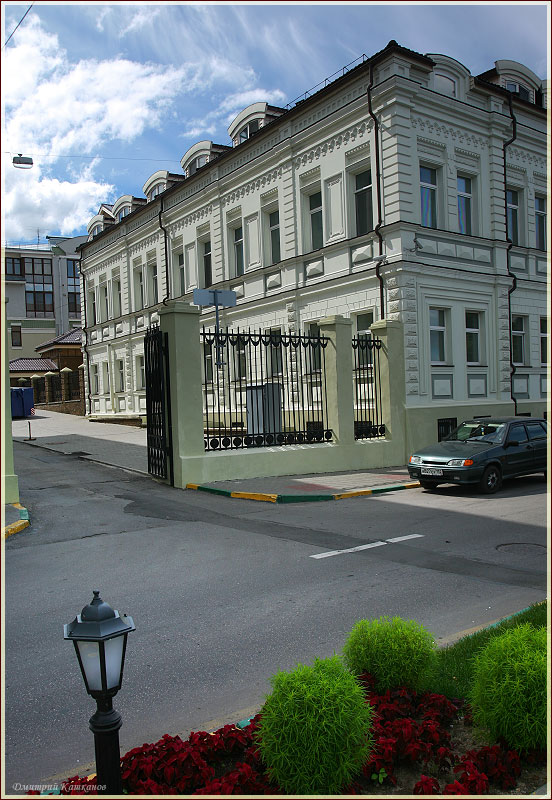 Старые здания. Верхневолжская набережная. Фото Нижнего Новгорода
