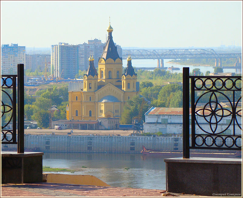 Виды Нижнего Новгорода. Собор Александра Невского
